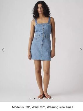 Levi's | Dresses | Levis Tuli Denim Mini Dress Size Medium | Poshmark